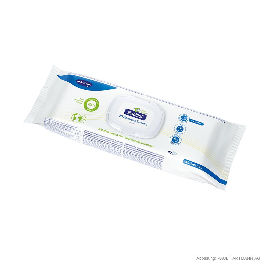 Bacillol 30 sensitive Green Tissues