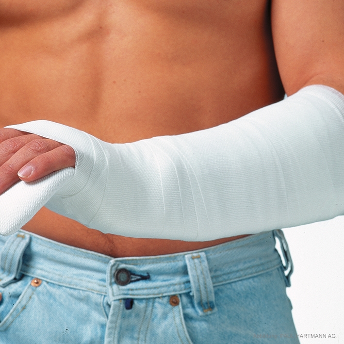 Peha-Lastotel Fixierbinde weiß 6 cm x 4m