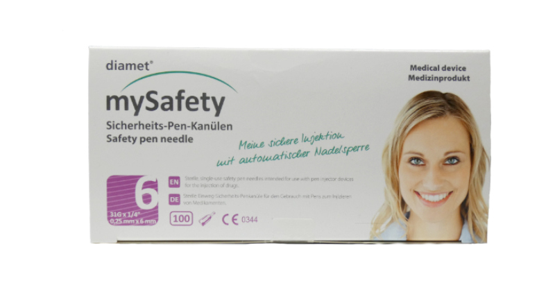 Diamet MySafety Sicherheits Penkanüle Diamet MySafety Sicherheits Penkanüle