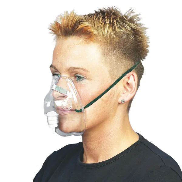 O2-Maske für Erwachsene O2-Maske für Erwachsene