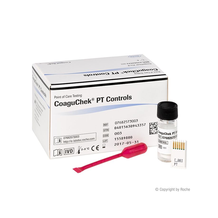 CoaguChek PT Controls, VPE: 4 Stk.