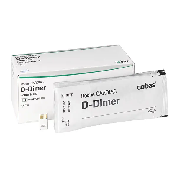 Cardiac D-Dimer, nur für Cobas H232-Gerät geeignet Cardiac D-Dimer, nur für Cobas H232-Gerät geeignet
