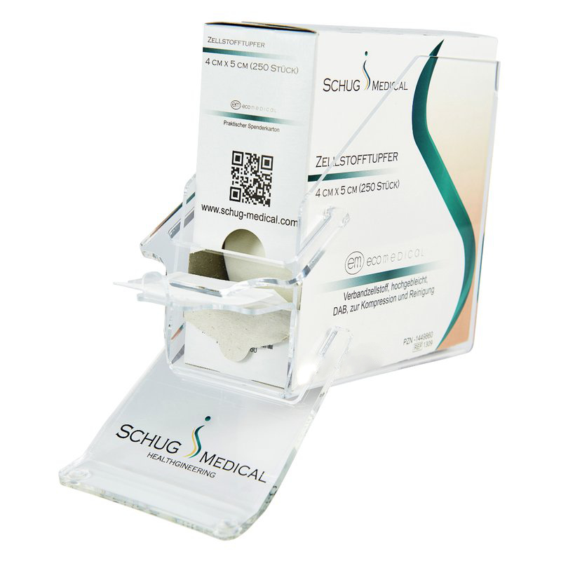 Spender für Zellstofftupfer (250 Stück) Spender für Zellstofftupfer (250 Stück)