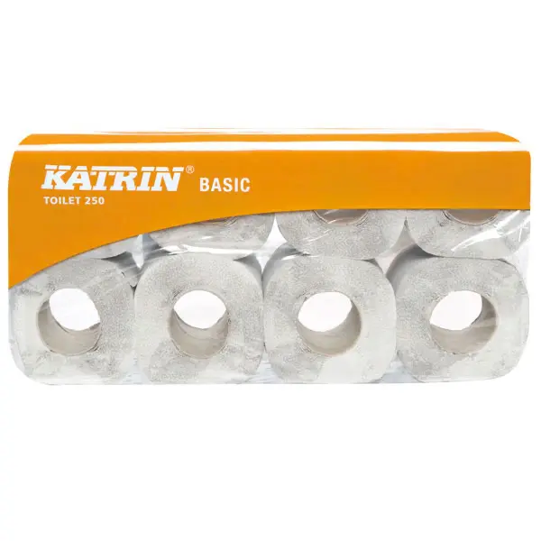 Katrin Basic Toilettenpapier, 2-lagig Katrin Basic Toilettenpapier, 2-lagig